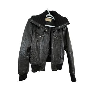 Michael Kors leather jacket - size M